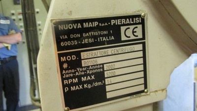 Stainless Steel 316 Pieralisi Baby 1 Centrifuge-Solid Bowl-Decanter - IPP# 230201