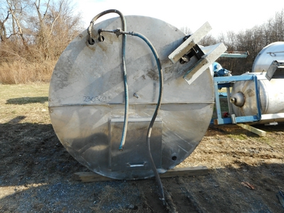 IPP# 230369, 5,678 L (1,500 gallons)  Stainless Steel 304  Tank For Sale