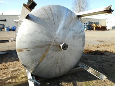 IPP# 230369, 5,678 L (1,500 gallons)  Stainless Steel 304  Tank For Sale