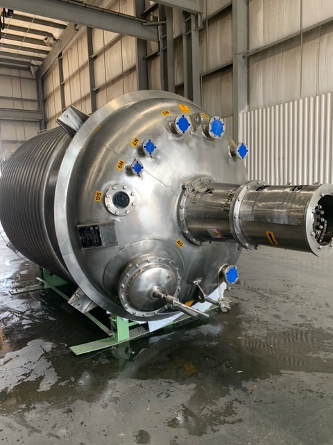 IPP# 230382, 15,142 L (4,000 gallons) New Stainless Steel 316L Batch-Type Agitated Reactor For Sale