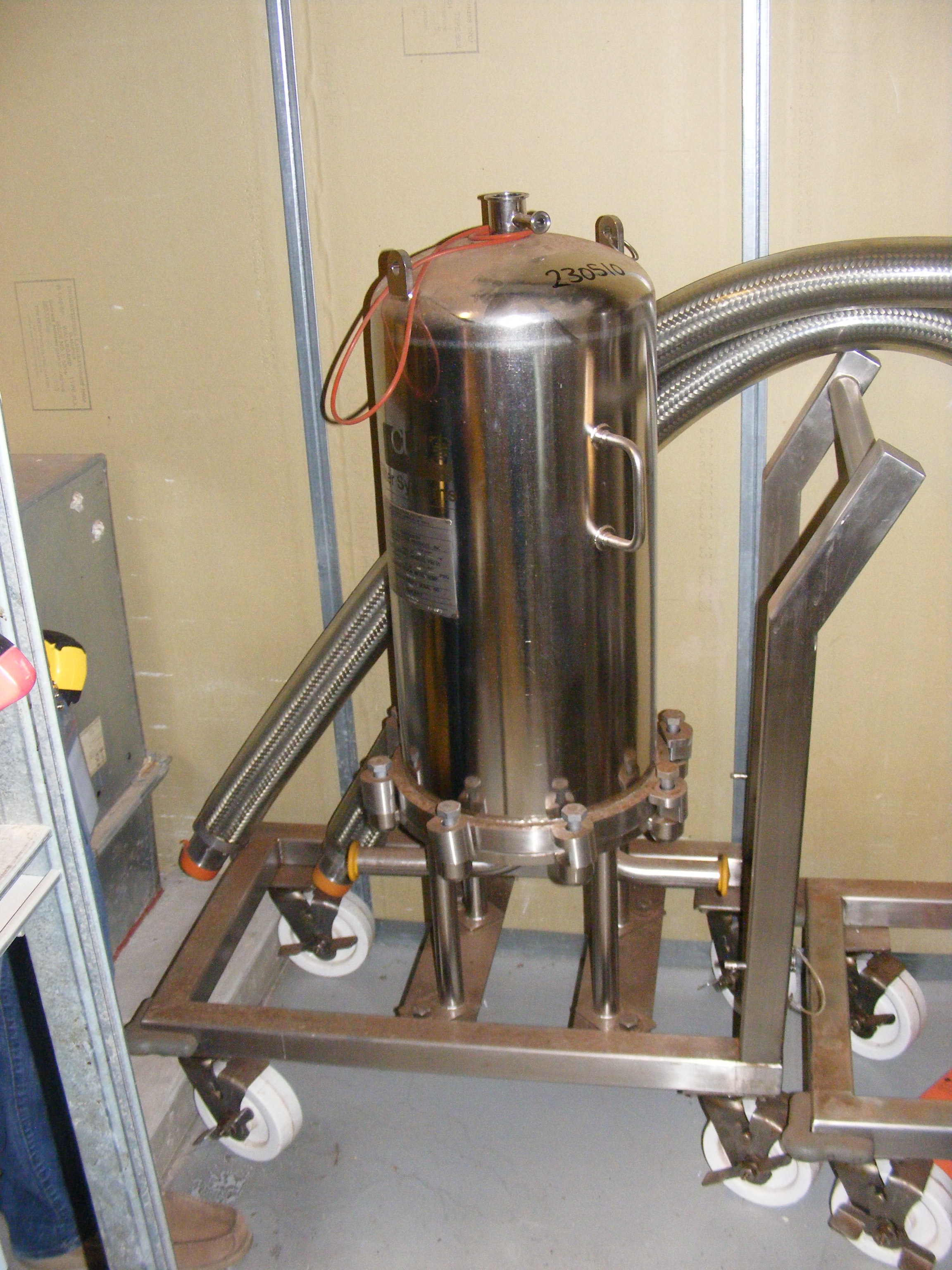 IPP# 230510, 0.14 m² (1.55 ft²)  Stainless Steel 316 Cartridge And Candle Filter For Sale