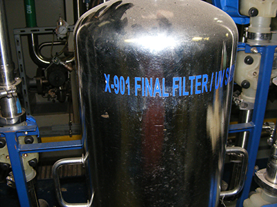 IPP# 230715, 4,543 L/h (20 GPM)  Stainless Steel 316L  Water Treatment For Sale