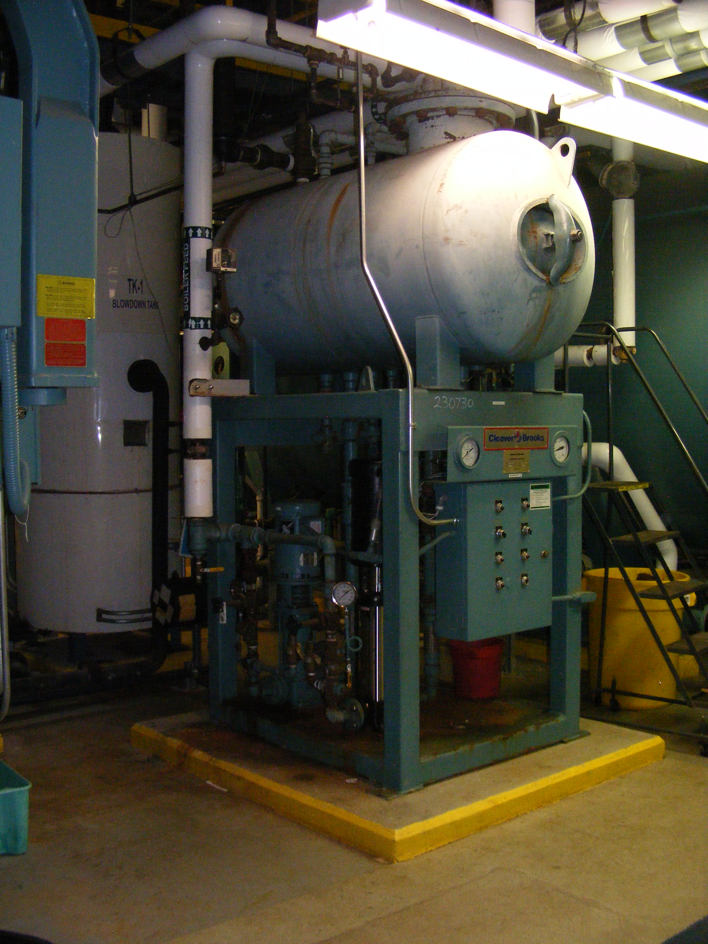 IPP# 230730, 3,175 kg/h (7,000 lb/h)   Steam Boiler For Sale