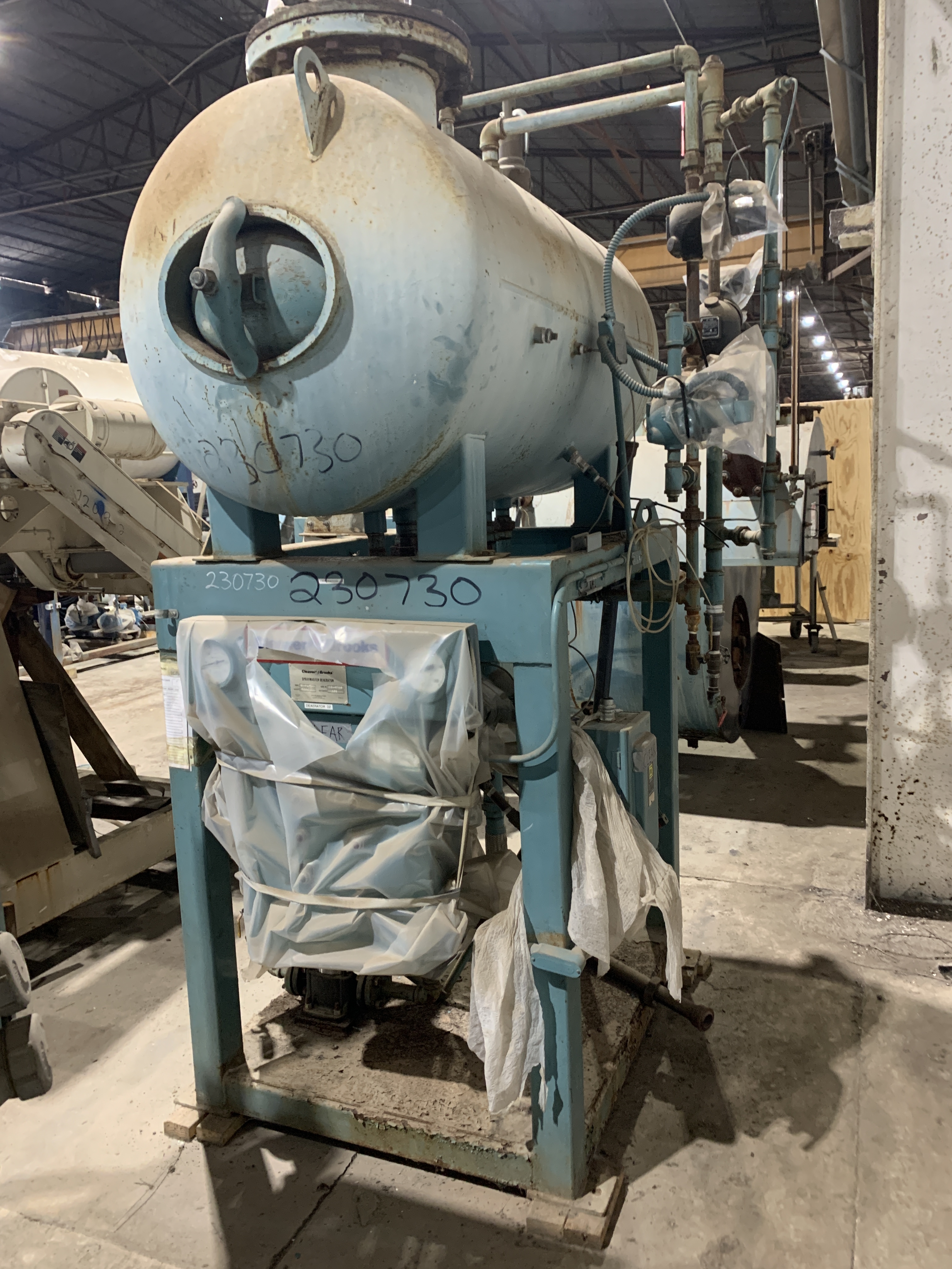 Cleaver Brooks SMP-7 Deaerator for a Steam Boiler - IPP# 230730