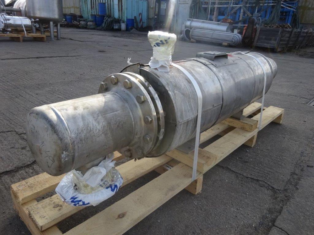 IPP# 231049, 3.4 m² (36.6 ft²)  Stainless Steel Austentic Shell and Tube Heat Exchanger For Sale