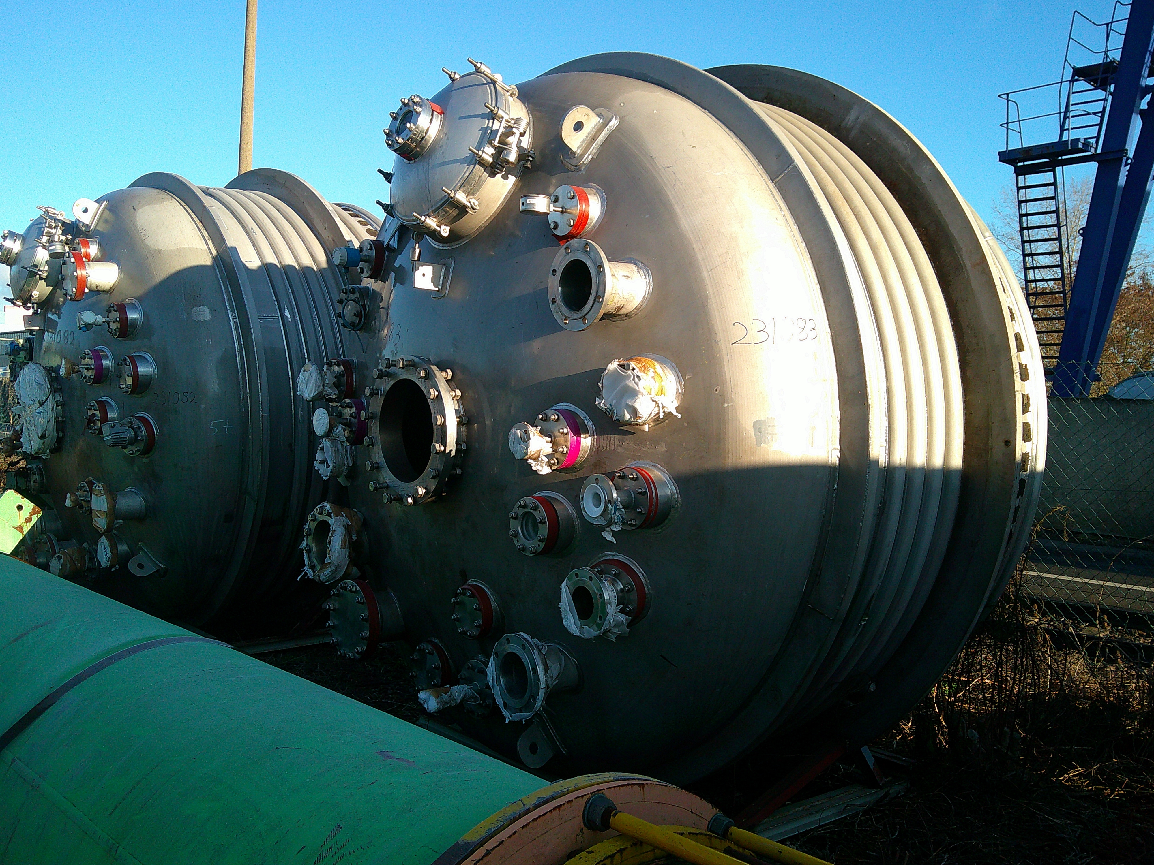 Stainless Steel Austenitic Crimmitischau Batch-Type Agitated Reactor - IPP# 231083