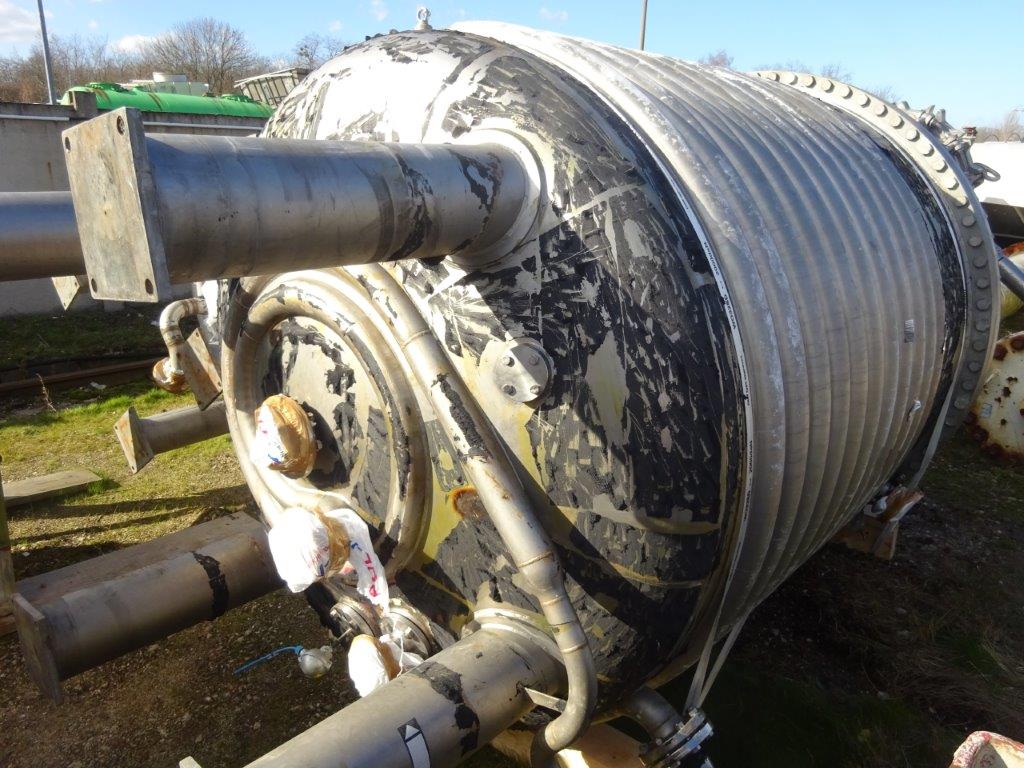  Batch-Type Agitated Reactor 8,500 L (2,250 gallons) Stainless Steel Austenitic For Sale - IPP# 231080