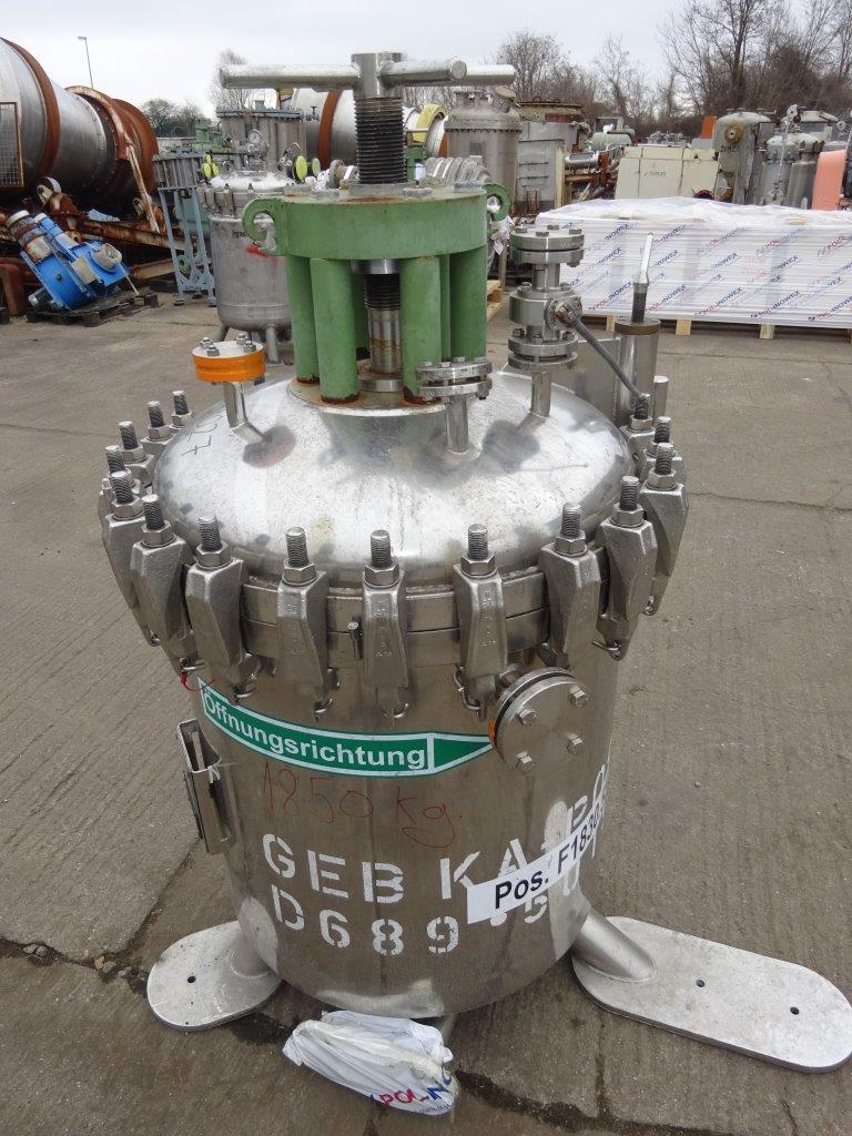 IPP# 231027, 9.5 m² (102.3 ft²)  Stainless Steel Austentic Pressure Leaf Filter For Sale