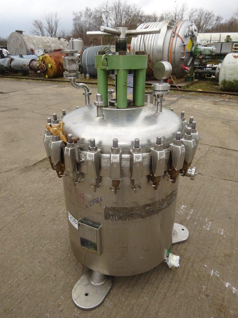 IPP# 231026, 9.5 m² (102.3 ft²)  Stainless Steel Austentic Pressure Leaf Filter For Sale