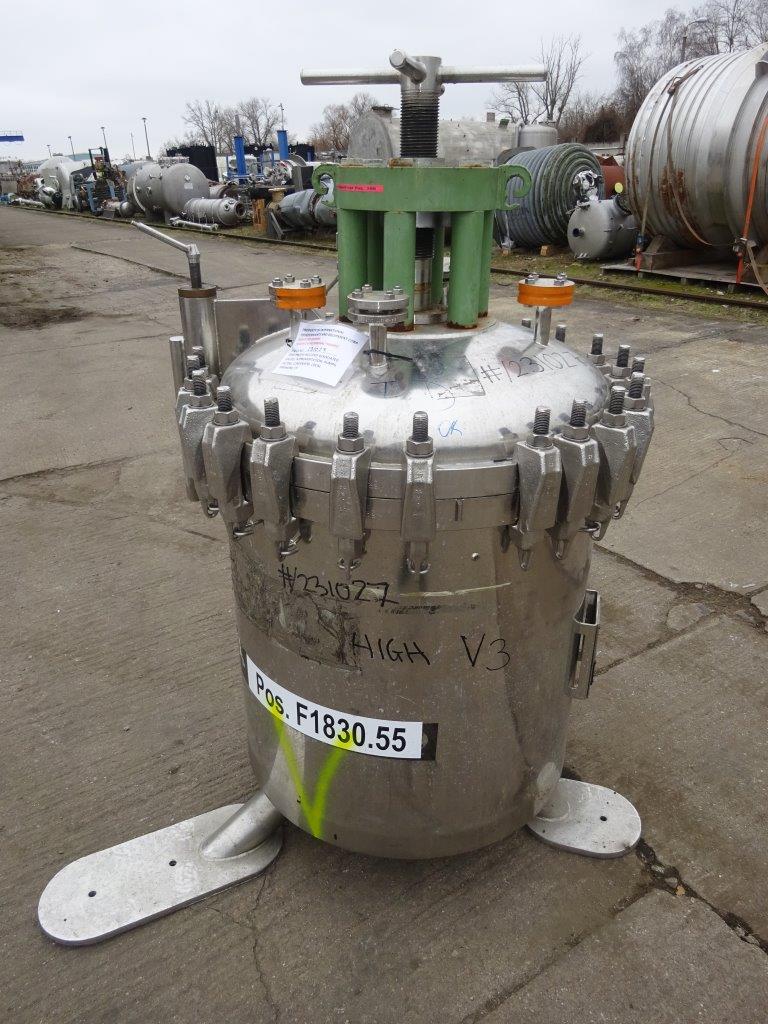 IPP# 231027, 9.5 m² (102.3 ft²)  Stainless Steel Austentic Pressure Leaf Filter For Sale