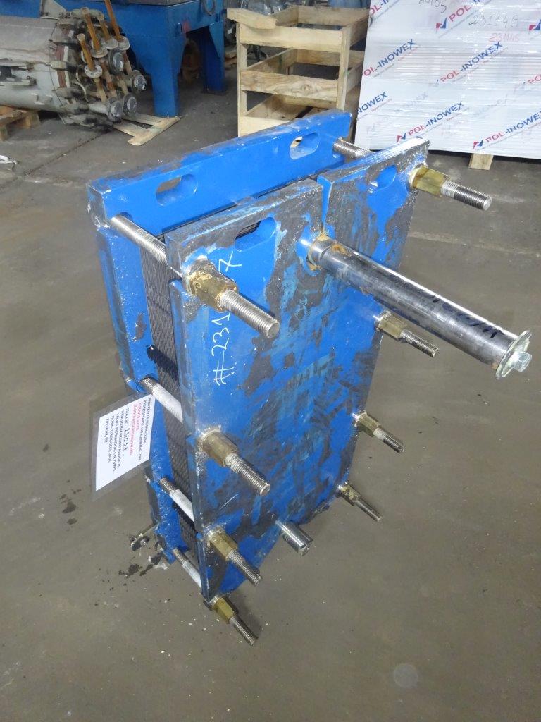 IPP# 231037, 8.1 m² (87.2 ft²)  Titanium Plate and Frame Heat Exchanger For Sale