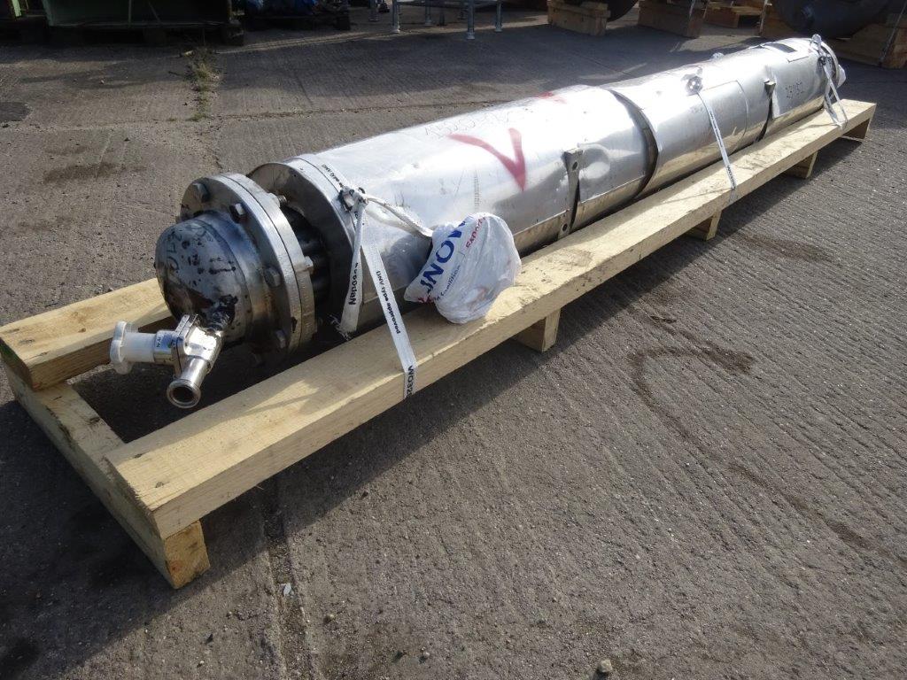 IPP# 231152, 5.1 m² (54.9 ft²)  Stainless Steel Austentic Shell and Tube Heat Exchanger For Sale