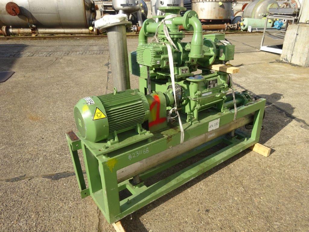 IPP# 231168, 300 m3/h (176.6 CFM)    Pump-Vacuum For Sale