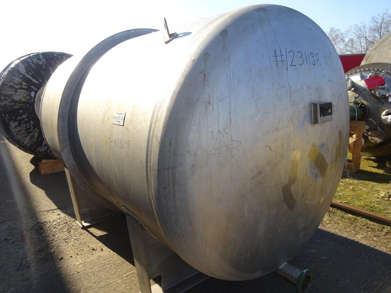 IPP# 231198, 6,300 L (1,664 gallons)  Stainless Steel 316  Tank For Sale