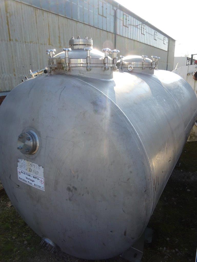 IPP# 231111, 9,525 L (2,516 gallons)  Stainless Steel Austentic  Tank For Sale