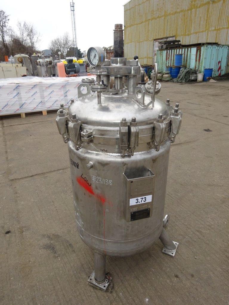 IPP# 231138, 6 m² (64.6 ft²)  Stainless Steel Austentic Pressure Leaf Filter For Sale