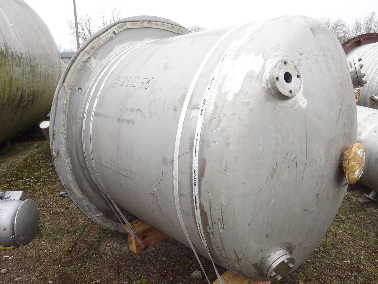 IPP# 231256, 3,620 L (956.3 gallons)  Stainless Steel Austentic  Tank For Sale