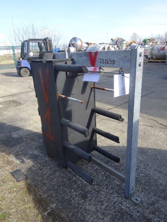 IPP# 231230, 12 m² (129.2 ft²)  Titanium Plate and Frame Heat Exchanger For Sale