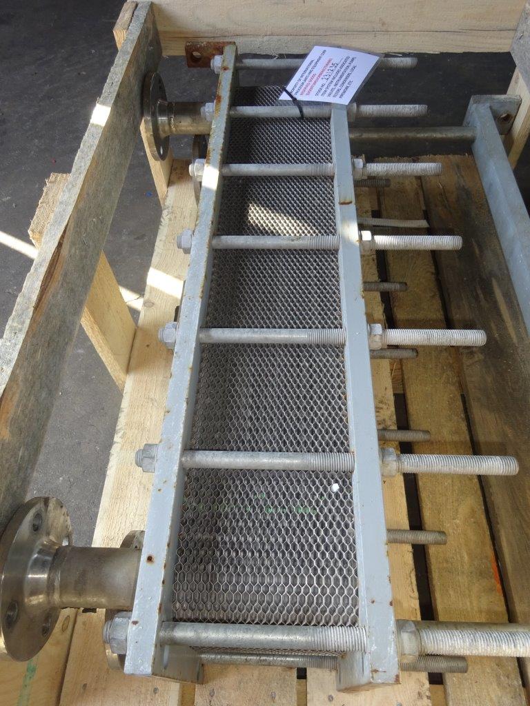 IPP# 231235, 12.8 m² (137.8 ft²)  Stainless Steel Austentic Plate and Frame Heat Exchanger For Sale