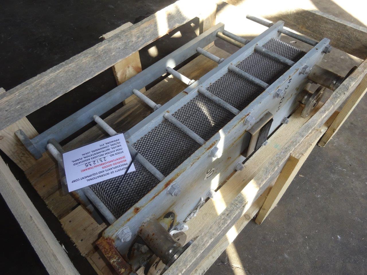 IPP# 231235, 12.8 m² (137.8 ft²)  Stainless Steel Austentic Plate and Frame Heat Exchanger For Sale