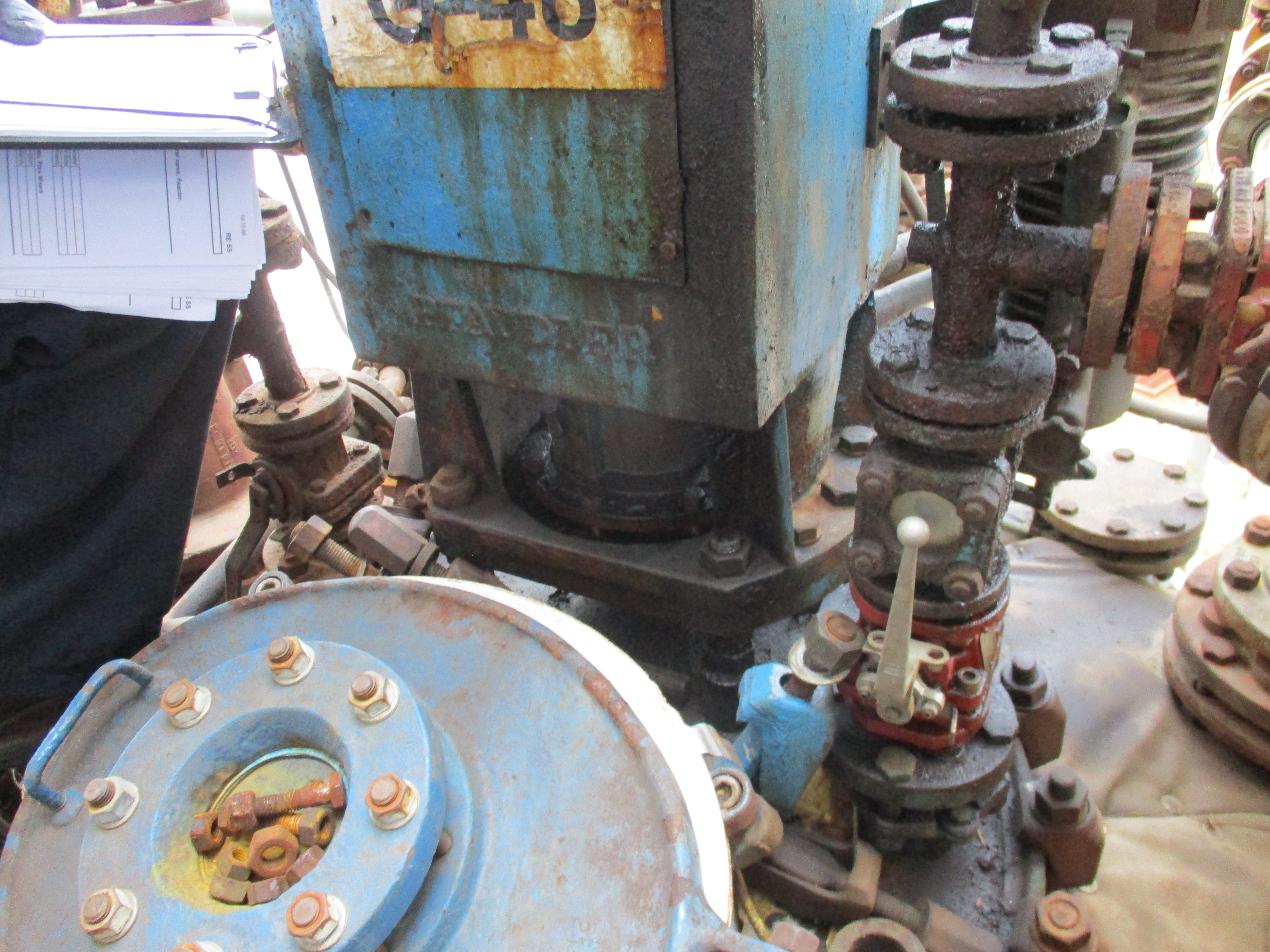Glasslined Pfaudler RA series Batch-Type Agitated Reactor - IPP# 232055