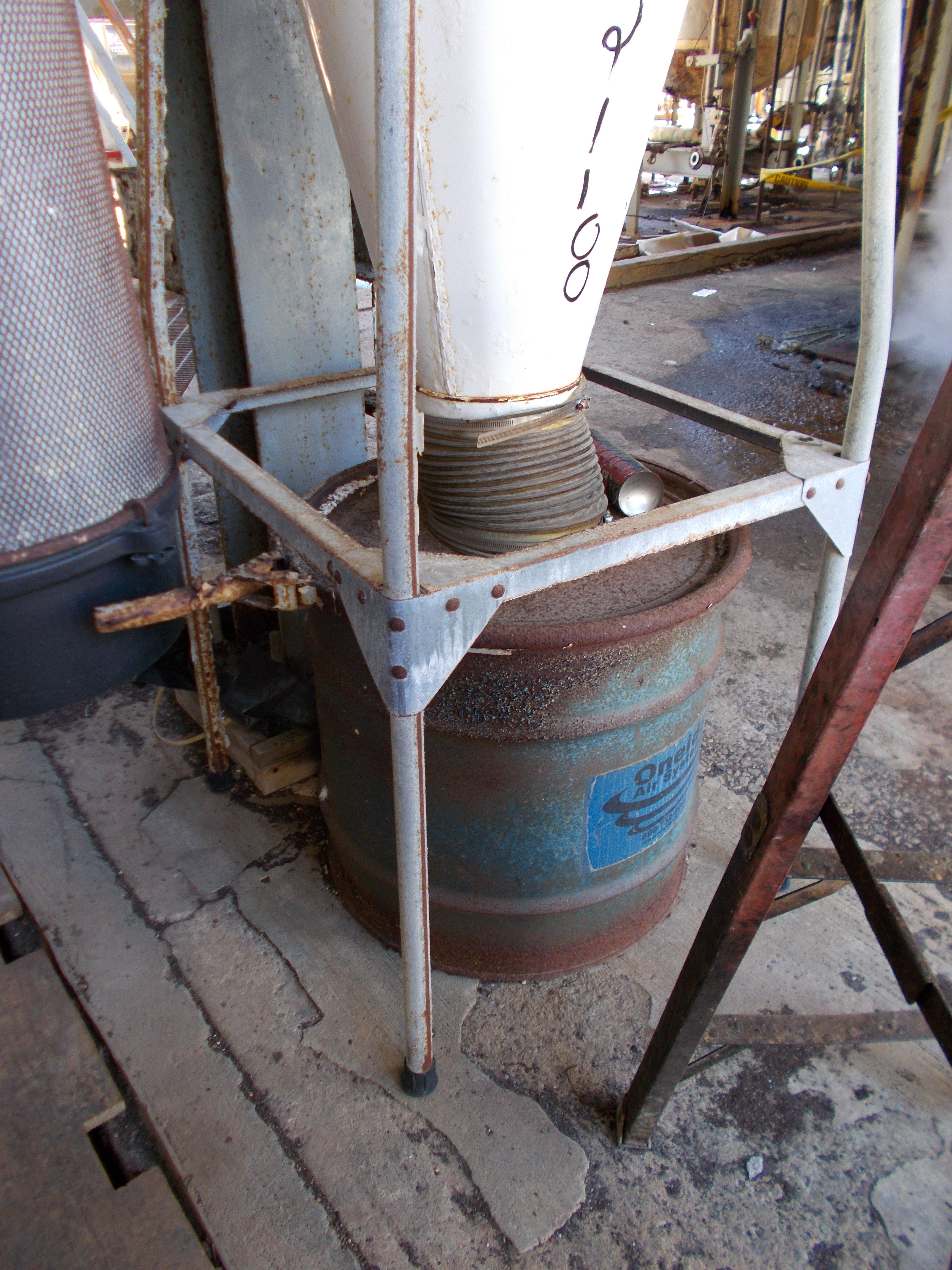 IPP# 232118, 457.2 mm (18 in)  Carbon Steel Cyclone Dust Collector For Sale