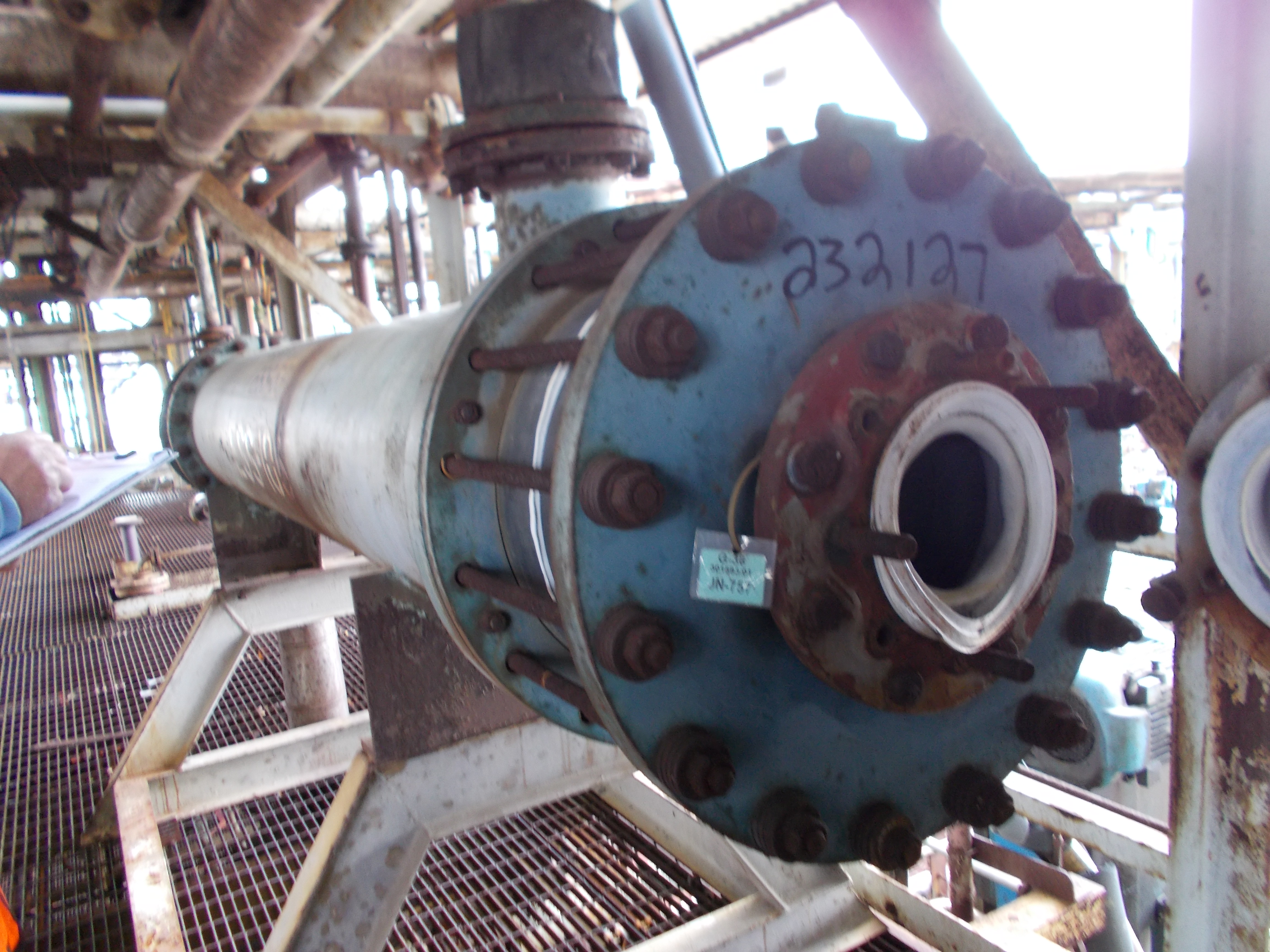 IPP# 232127, 25.1 m² (270 ft²)  Graphite Shell and Tube Heat Exchanger For Sale