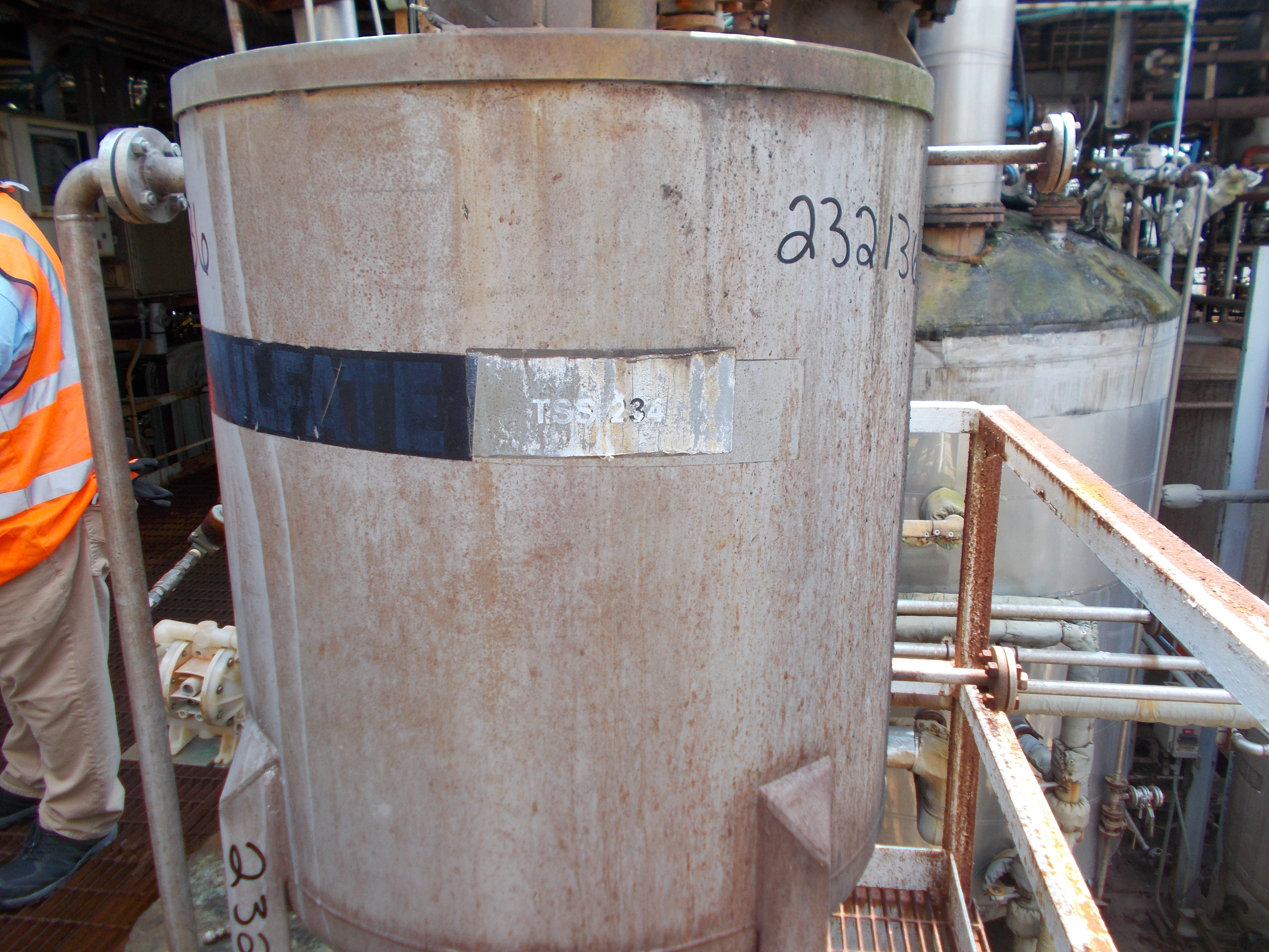 IPP# 232136, 1,249 L (330 gallons)  Stainless Steel 304  Tank For Sale