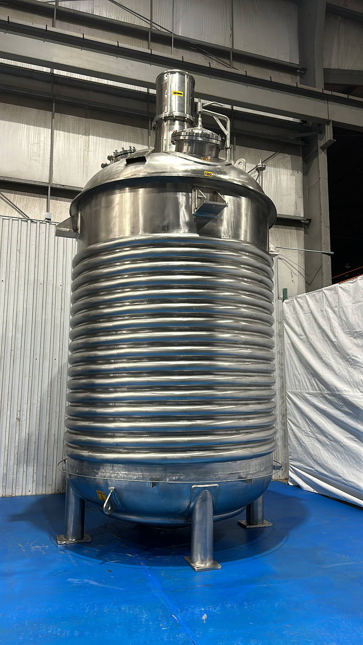 IPP# 232498, 15,142 L (4,000 gallons) New Stainless Steel 316L Batch-Type Agitated Reactor For Sale