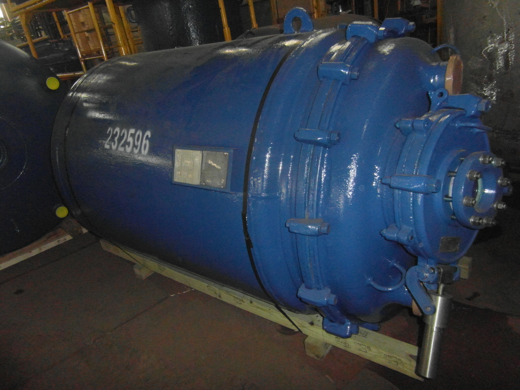 IPP# 232596, 1,893 L (500 gallons)  Glasslined Batch-Type Agitated Reactor For Sale