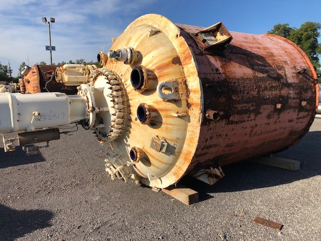 Glasslined DeDietrich Batch-Type Agitated Reactor - IPP# 232519