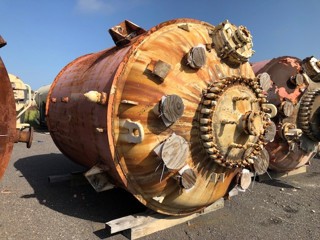 Glasslined DeDietrich SA Batch Type Body Only Reactor