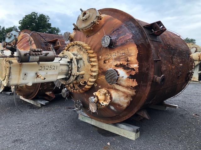 Glasslined Pfaudler RC Batch-Type Agitated Reactor - IPP# 232521