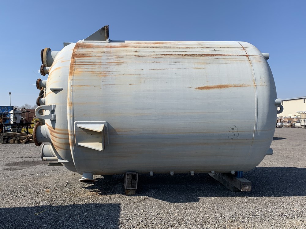 IPP# 232527, 30,283 L (8,000 gallons)  Glasslined Batch-Type Agitated Reactor For Sale