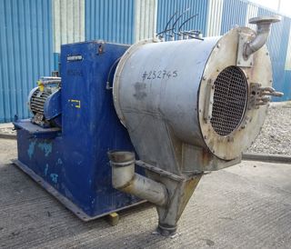 500 mm (19.7 in) Stainless Steel 316 Centrifuge-Pusher