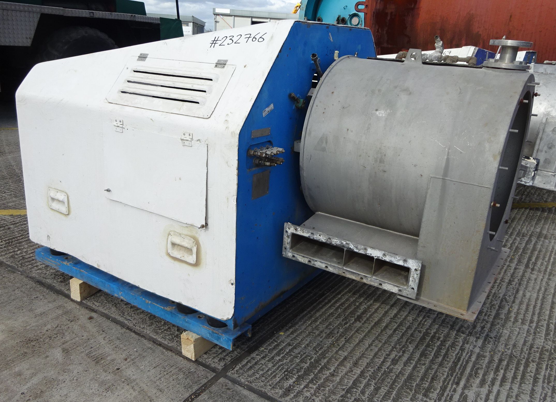 Stainless Steel 317 Andritz SZ400/2 Centrifuge-Pusher - IPP# 232766