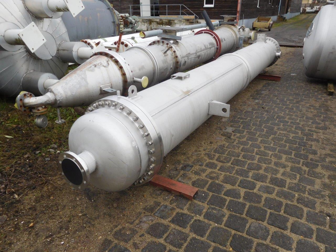 IPP# 232795, 197.4 m² (2,125 ft²) New Stainless Steel 316 Shell and Tube Heat Exchanger For Sale