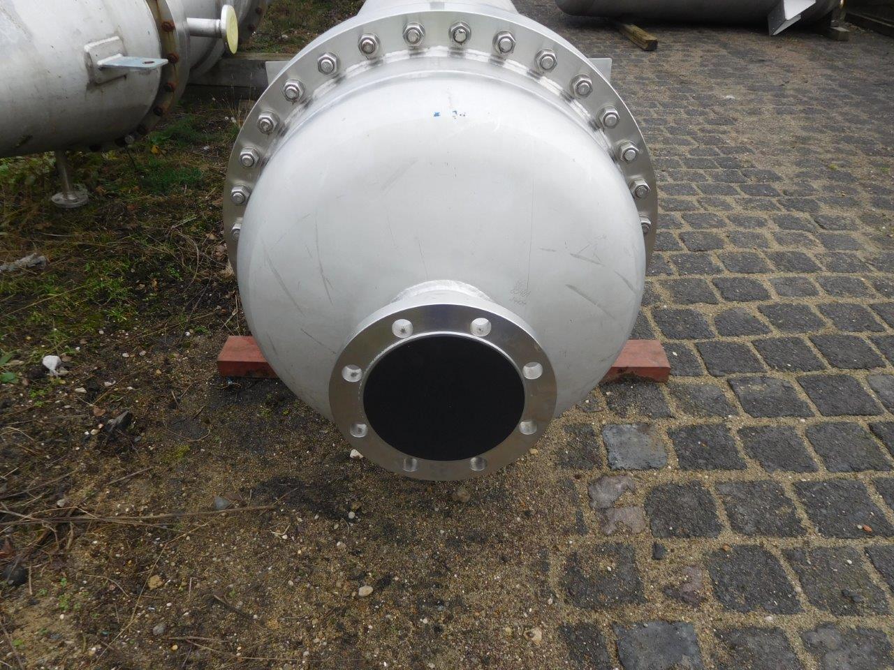 IPP# 232795, 197.4 m² (2,125 ft²) New Stainless Steel 316 Shell and Tube Heat Exchanger For Sale