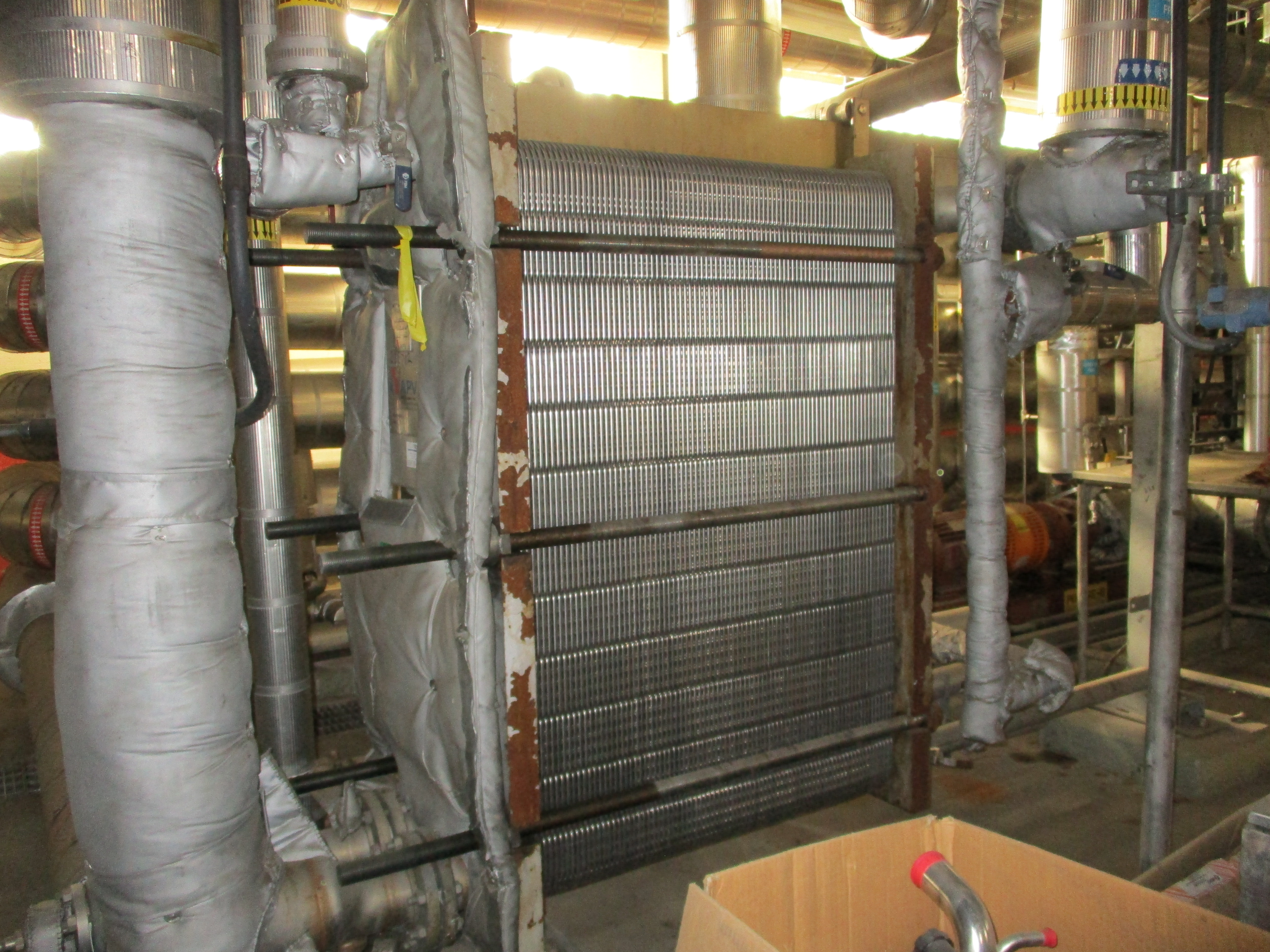 IPP# 232712, 84.7 m² (912 ft²)  Stainless Steel 316 Plate and Frame Heat Exchanger For Sale