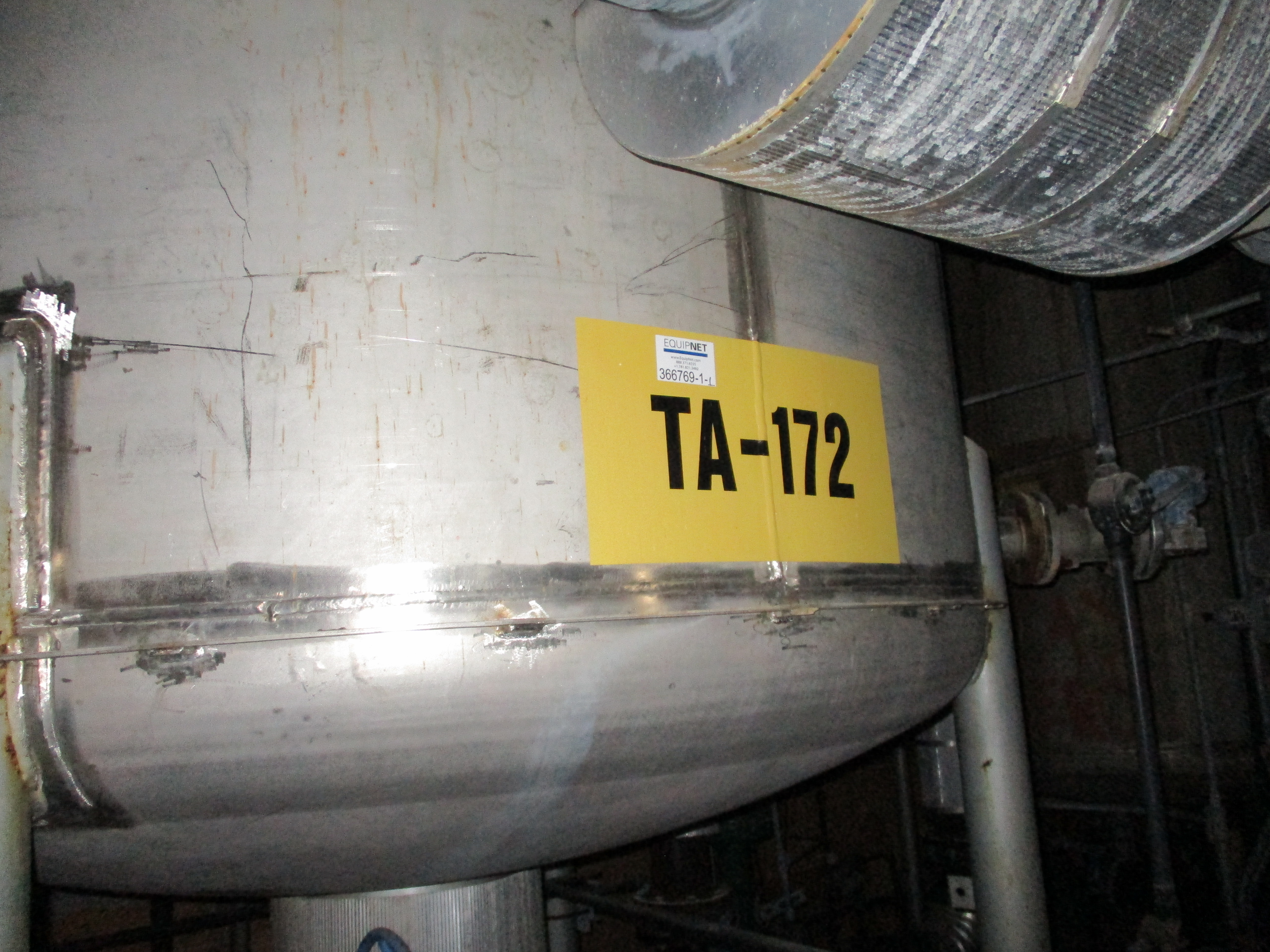 IPP# 232718, 7,571 L (2,000 gallons)  Stainless Steel 316  Tank For Sale