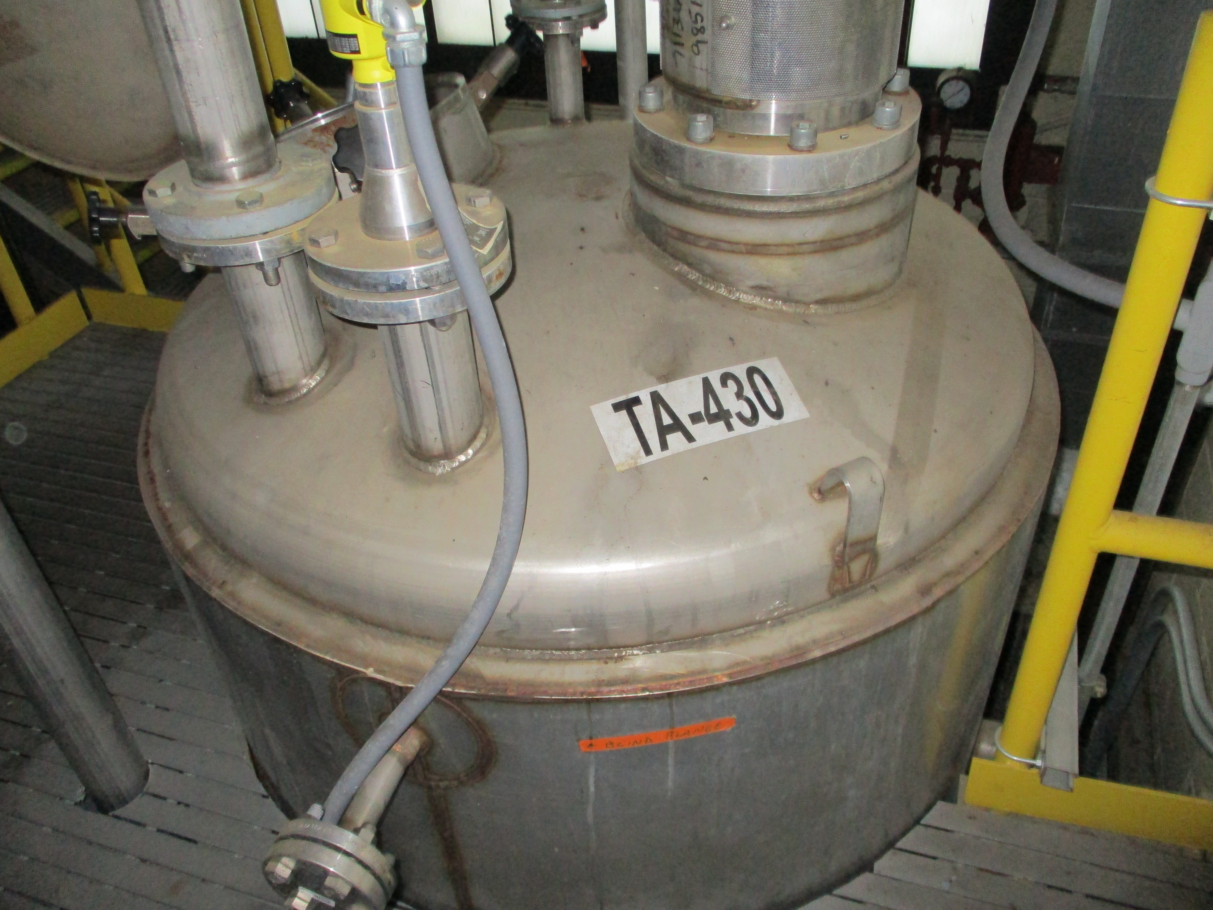 IPP# 232719, 1,514 L (400 gallons)  Stainless Steel 316  Tank For Sale