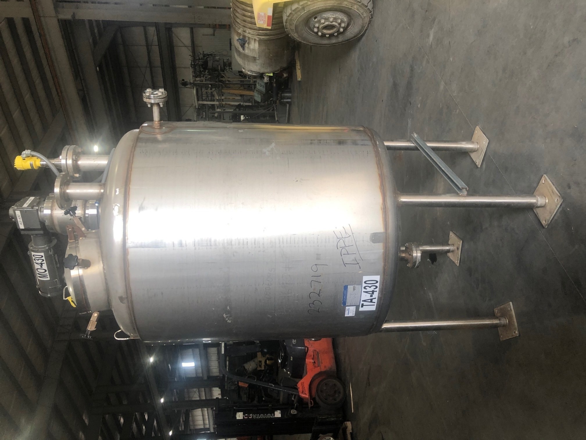 Stainless Steel 304 Paul Mueller Tank - IPP# 232719