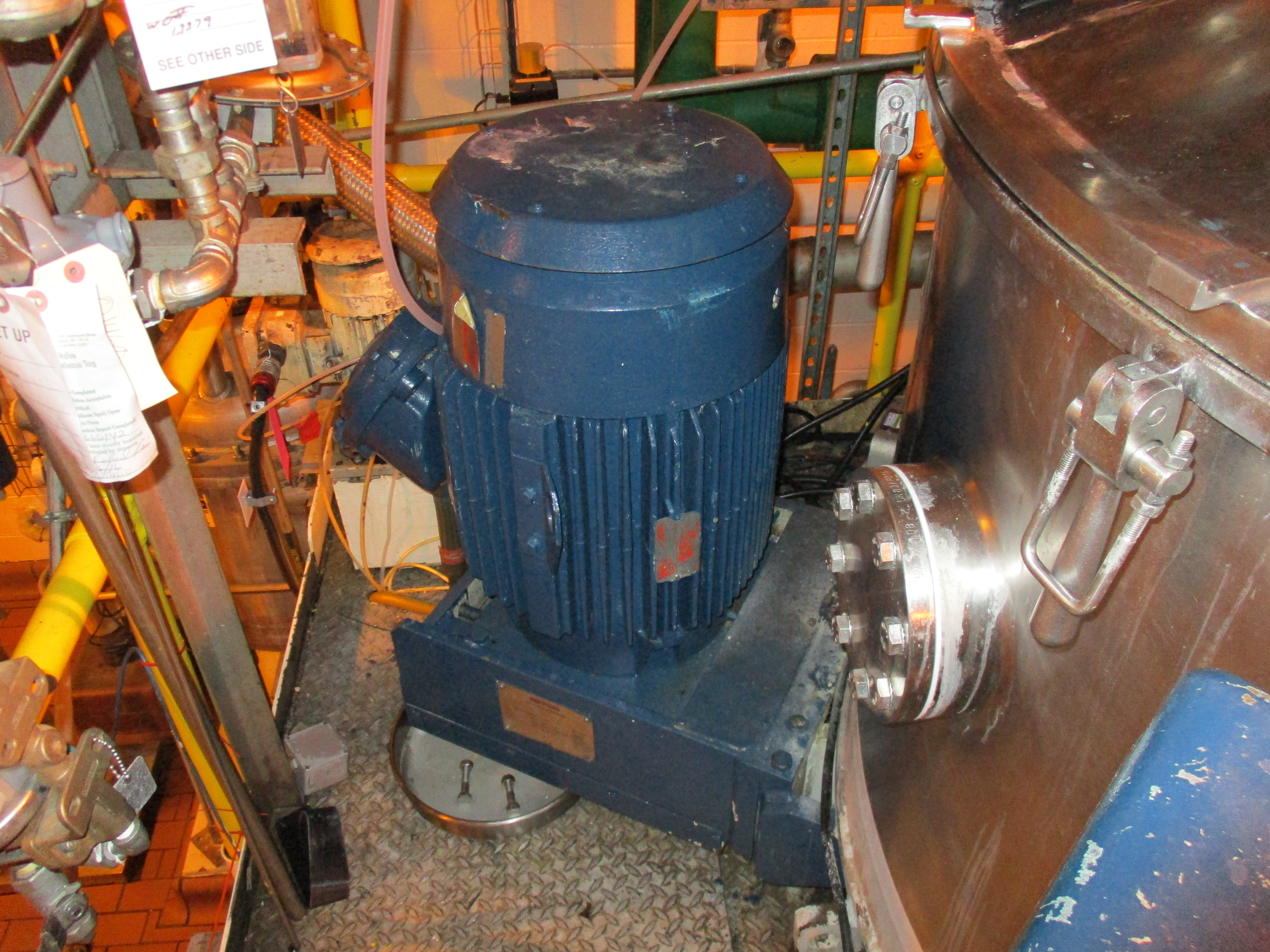 Stainless Steel 316 Ferrum DSZ-URF 1250/630 Auto Discharge-Bottom Centrifuge-Basket - IPP# 233165