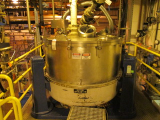  Stainless Steel 316 Auto Discharge-Bottom Centrifuge-Basket