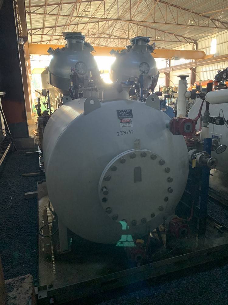 IPP# 233197, 139.3 m3/h (82 CFM)  Lined  Scrubber For Sale