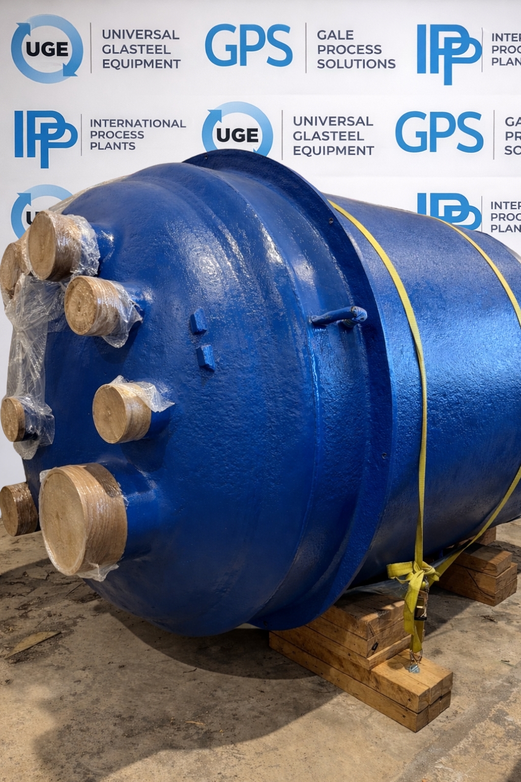 Glasslined Pfaudler KC Batch-Type Agitated Reactor - IPP# 233240