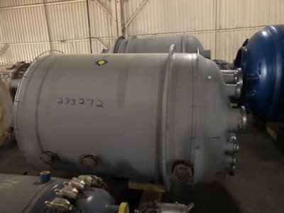 IPP# 233272, 3,785 L (1,000 gallons)  Glasslined Batch-Type Agitated Reactor For Sale