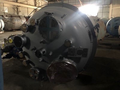 IPP# 233272, 3,785 L (1,000 gallons)  Glasslined Batch-Type Agitated Reactor For Sale