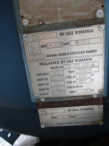  Batch-Type Agitated Reactor 5,700 L (1,500 gallons) Glasslined For Sale - IPP# 233274