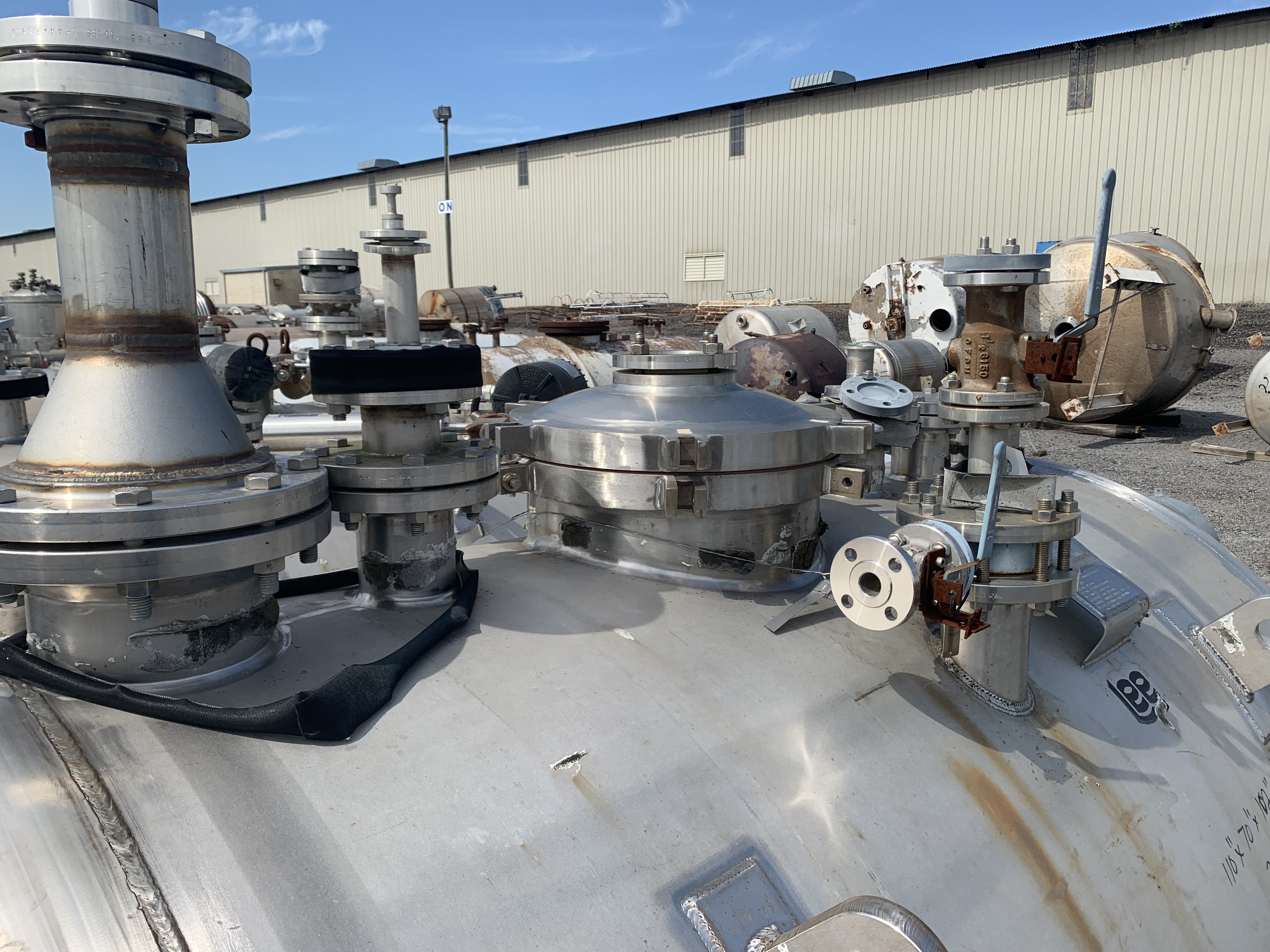 Stainless Steel 316L Lee Industries 1500 SS Tank - IPP# 233211